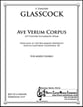 Ave Verum Corpus SATB choral sheet music cover